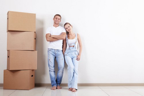 Professional packing and unpacking help for a London home move