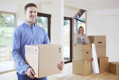 Local transfer station handling separated removal waste in London