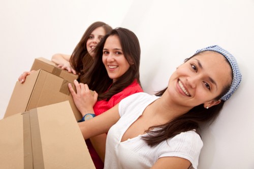 Delivery and unloading service for a London home or office