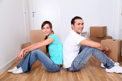 Office relocation transport in central London