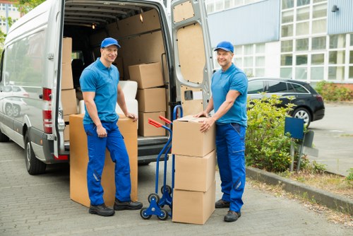 Man with van service handling office and home removals in London