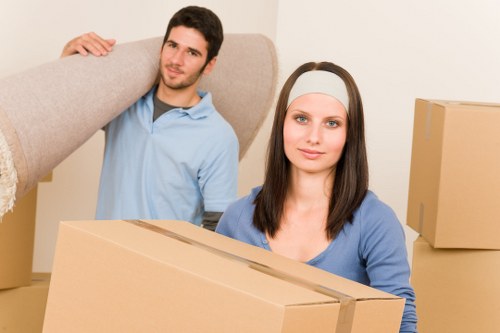 Local commercial moving service navigating London access and parking challenges