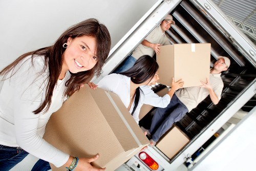 Customer confirming a removal booking and service details