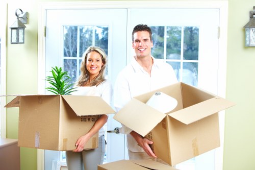 Removal van service for home and office relocations in London