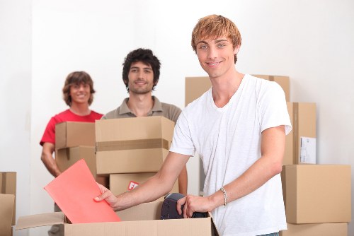 Safe loading and transport by a London removals company