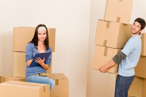 Local removal service supporting a London business relocation